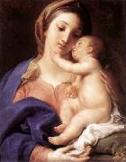 Pompeo Batoni Madonna and Child oil